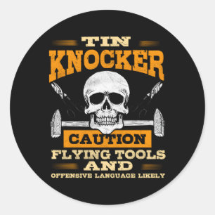 Blechbügel für Zinn-Knopfwerkzeug Runder Aufkleber