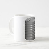 Blechdose-Tasse Kaffeetasse (Vorderseite Links)