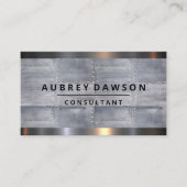 Bleche und Nieten Visitenkarte (Vorderseite)