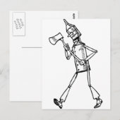 Blechholzfäller Postkarte (Vorne/Hinten)