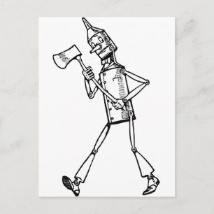 Blechholzfäller Postkarte