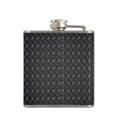 Blechkolben aus Diamant Flachmann (Rückseite)