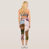 Blechkronen in Zinn Capri Leggings (Rückseite)