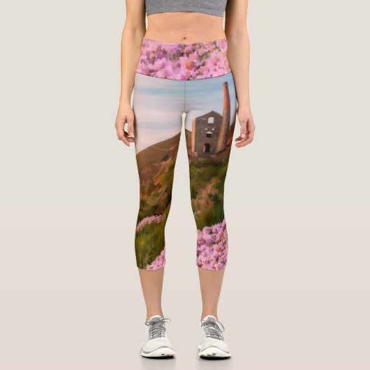 Blechkronen in Zinn Capri Leggings (Vorderseite)