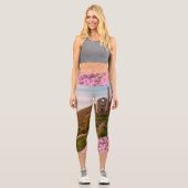 Blechkronen in Zinn Capri Leggings (Vorderseite)