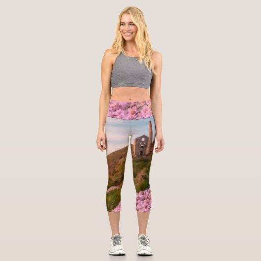 Blechkronen in Zinn Capri Leggings (Vorderseite)