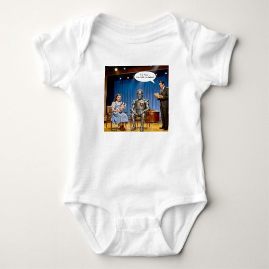 Blechmann du bist der Vater Baby Strampler (Vorderseite)