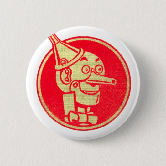 Blechmann, Zauberer von Oz Button (Vorderseite)