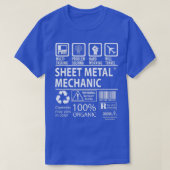 Blechmechanik MultiTasking zertifizierte Aufgabe G T-Shirt (Design vorne)
