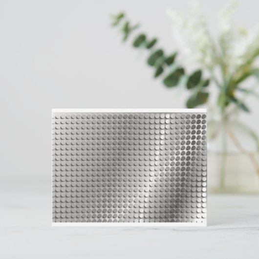 Blechmetall Postkarte (Stehend Vorderseite)