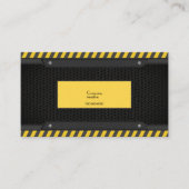 Blechmetall Visitenkarte (Vorderseite)