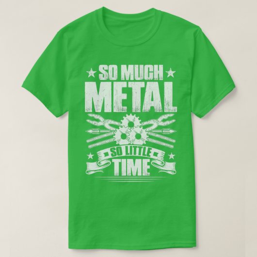 Blechmetallarbeiter-Geschenkidee Vorstellung 3 T-Shirt (Design vorne)