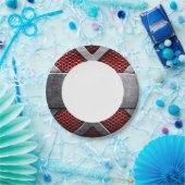 Blechmuster Pappteller (Party)