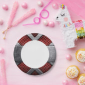 Blechmuster Pappteller (Party)