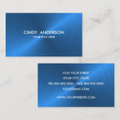 Blechschalen Visitenkarte (Vorne/Hinten)