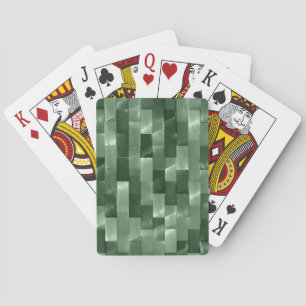 Blechspielkarten gr spielkarten