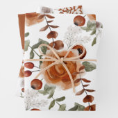 Blechumhüllungspapierblätter Geschenkpapier Set (Beispiel)