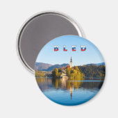 Bled 001C Magnet (Vorderseite/Rückseite)