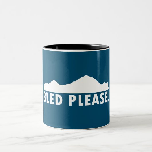 Bled bitte zweifarbige tasse (Mittel)