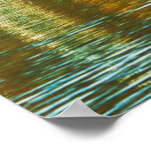 Bled Castle: Slowenischer Cliff-Blick. Poster (Ecke)