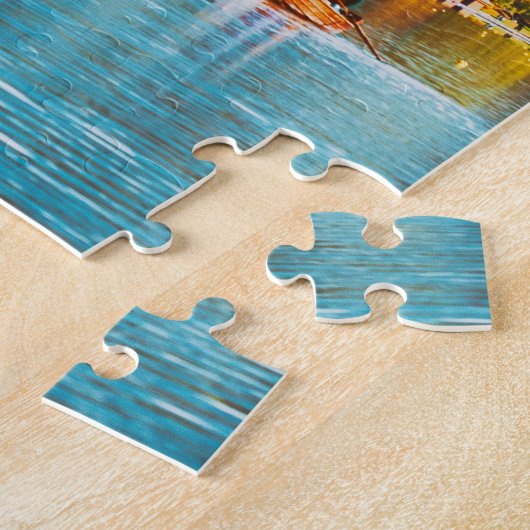 Bled Castle: Slowenischer Cliff-Blick. Puzzle (Seite)