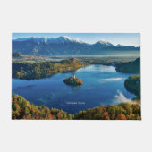 Bled Island, Slovenia, scenic Fußmatte (Vorderseite)