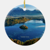 Bled Island, Slowenien, landschaftlich Keramik Ornament (Hinten)
