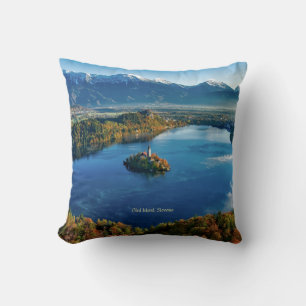 Bled Island, Slowenien, landschaftlich Kissen