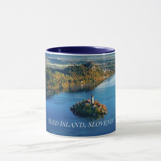 Bled Island, Slowenien, landschaftlich Tasse (Zentrum)