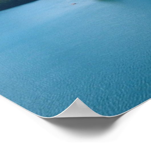 Bled Island Slowenien Poster (Ecke)