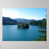 Bled Island Slowenien Poster (Vorne)