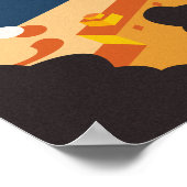 Bled, Jugoslawien, Jahrgang Poster (Ecke)