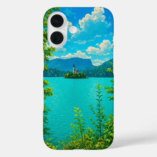 Bled Lake Case-Mate iPhone Hülle (Rückseite)