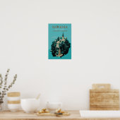 Bled Lake, Julian Alpen, Slowenien Poster (Küche)