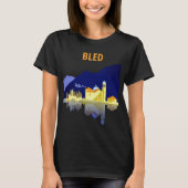 Bled, Lake Reflections T-Shirt (Vorderseite)