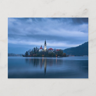 Bled Lake, Slowenien Postkarte