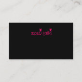 Bled Queen Reverse Pink Paparazzi Live Mirror Visitenkarte (Vorderseite)