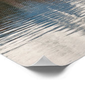 Bled-See im Winter, Slowenien Poster (Ecke)