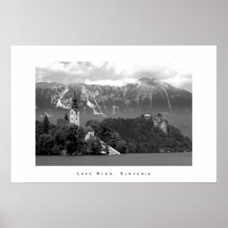 Bled-See, Slowenien Poster