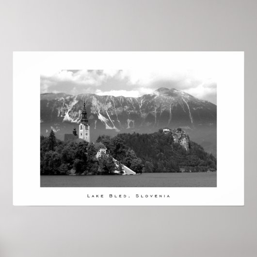 Bled-See, Slowenien Poster (Vorne)