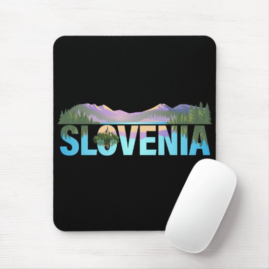 Bled Slovenien Europe Mousepad (Mit Mouse)