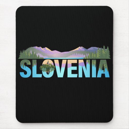 Bled Slovenien Europe Mousepad (Vorne)