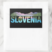 Bled Slovenien Europe Rechteckiger Aufkleber (Tasche)