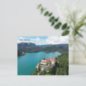 Bled Slovenien Feiertagspostkarte (Stehend Vorderseite)