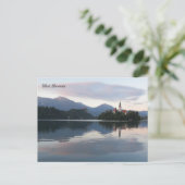 Bled Slovenien Feiertagspostkarte (Stehend Vorderseite)