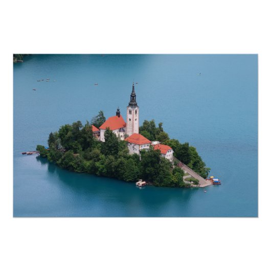 Bled Slovenien Poster (Vorderseite)