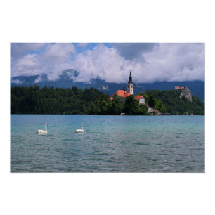 Bled Slovenien Poster