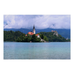 Bled Slovenien Poster