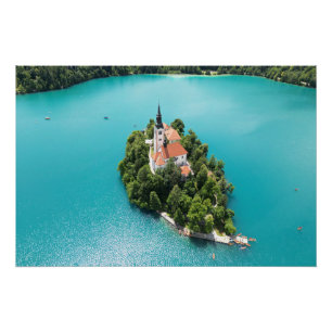 Bled Slovenien Poster