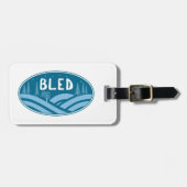 Bled Slovenija im Freien Gepäckanhänger (Vorderseite horizontal)